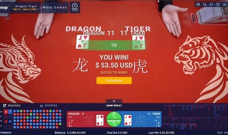 Cách Tham Gia Dragon Tiger Tại Nhà Cái BET168VN: Bí Kíp Chi Tiết Cho Anh Em Cược Thủ 2 Các cửa cược trong Dragon Tiger Tại Nhà Cái BET168VN