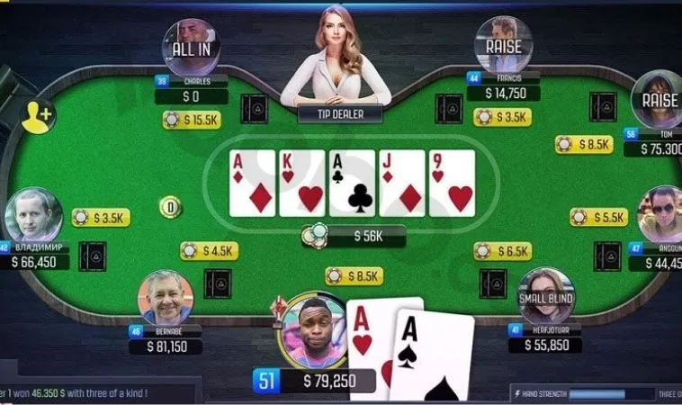 Trò Chơi Poker Tại BET168VN: Đỉnh Cao Cá Cược Trực Tuyến 2 Giao diện Poker Tại BET168VN thiết kế thân thiện với người chơi